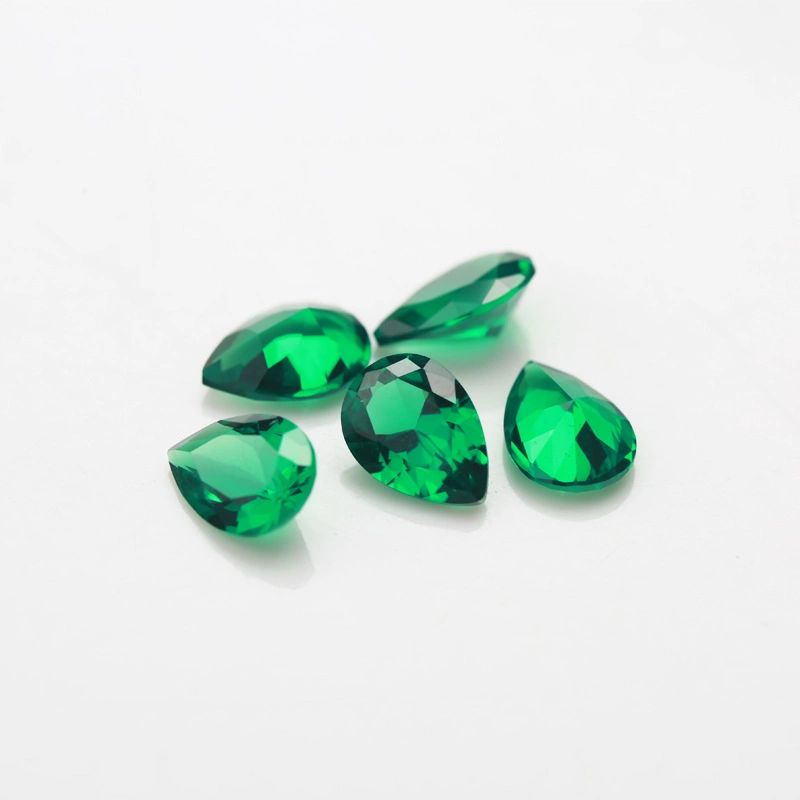 Emerald Green Nano Sital Loose Faceted Gemstone for Jewelry Setting