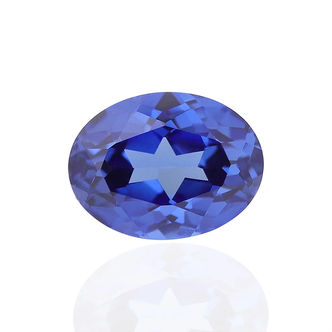 Laboratory Grown Sapphire Vivid Blue Gem Stone 1.86 Carat Oval Cut Loose Gemstone Buy Gemstones Online