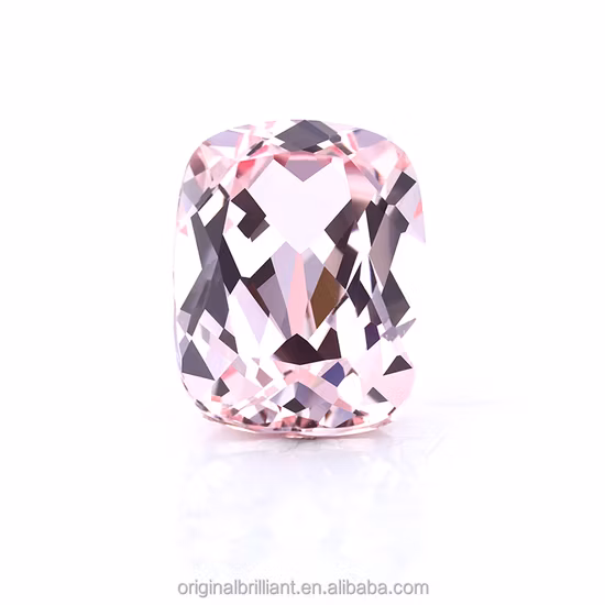 Starsgem Loose Colorful Gemstone Synthétique Saphir Sakura Rose Couleur pour Bijoux