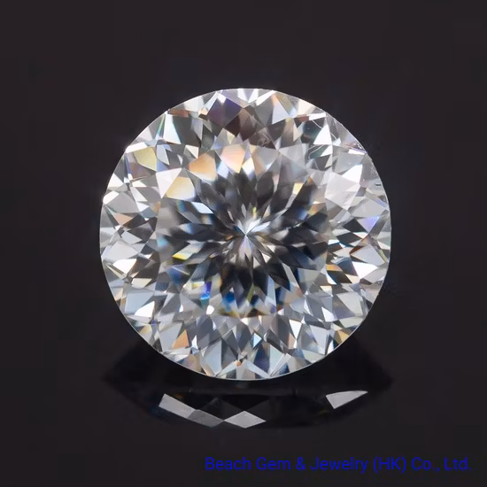 Top Shine Round Special 100facet Cut Loose Moissanite for Jewelry Setting